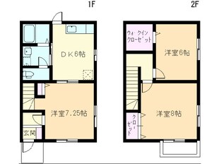 サンビレッジの物件間取画像